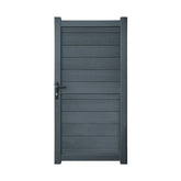 CompHorizon | Composite Horizontal Garden Gate with Aluminium Frame